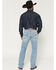 Image #3 - Ariat Men's M5 Roy Normal Light Wash Straight Leg Stretch Denim Jeans - Big, Light Wash, hi-res