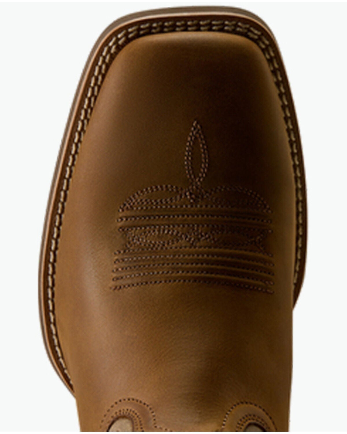 Image #4 - Ariat Men's Sport Buck Performance Western Boots - Broad Square Toe, Brown, hi-res