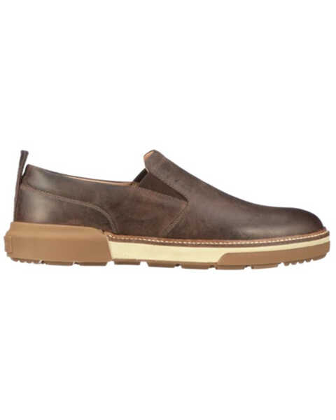 Lucchese Men's Mad Dog After-Ride Slip-On Shoes, Chocolate, hi-res