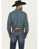 Image #4 - Cinch Men's Printed Modern Fit Long Sleeve Button-Down Western Shirt, Blue, hi-res