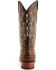 Ferrini Men's Caiman Croc Print Western Boots - Broad Square Toe, Rust, hi-res