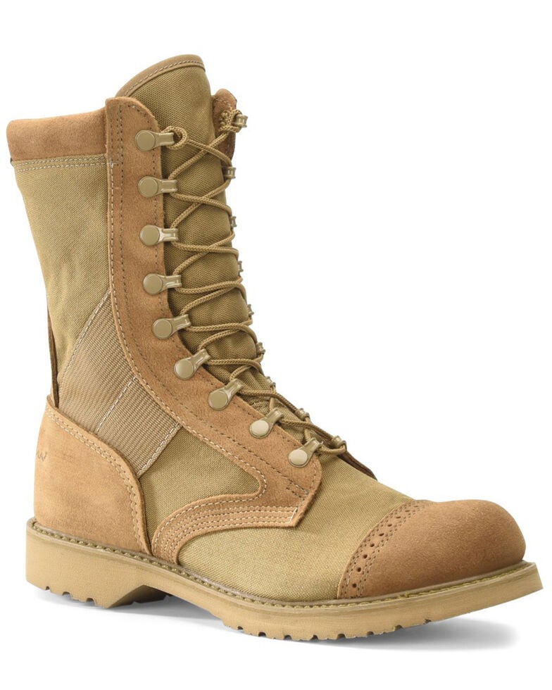 Corcoran Men's Marauder Coyote Military Boots Soft Toe Sheplers