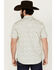 Image #4 - Moonshine Spirit Men's Tenor Southwestern Geo Print Short Sleeve Snap Western Shirt , Cream, hi-res