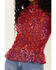 Image #2 - Free People Women's Hello There Floral Top, Wine, hi-res