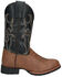 Image #2 - Smoky Mountain Boys' Mustang Western Boots - Round Toe, Brown, hi-res