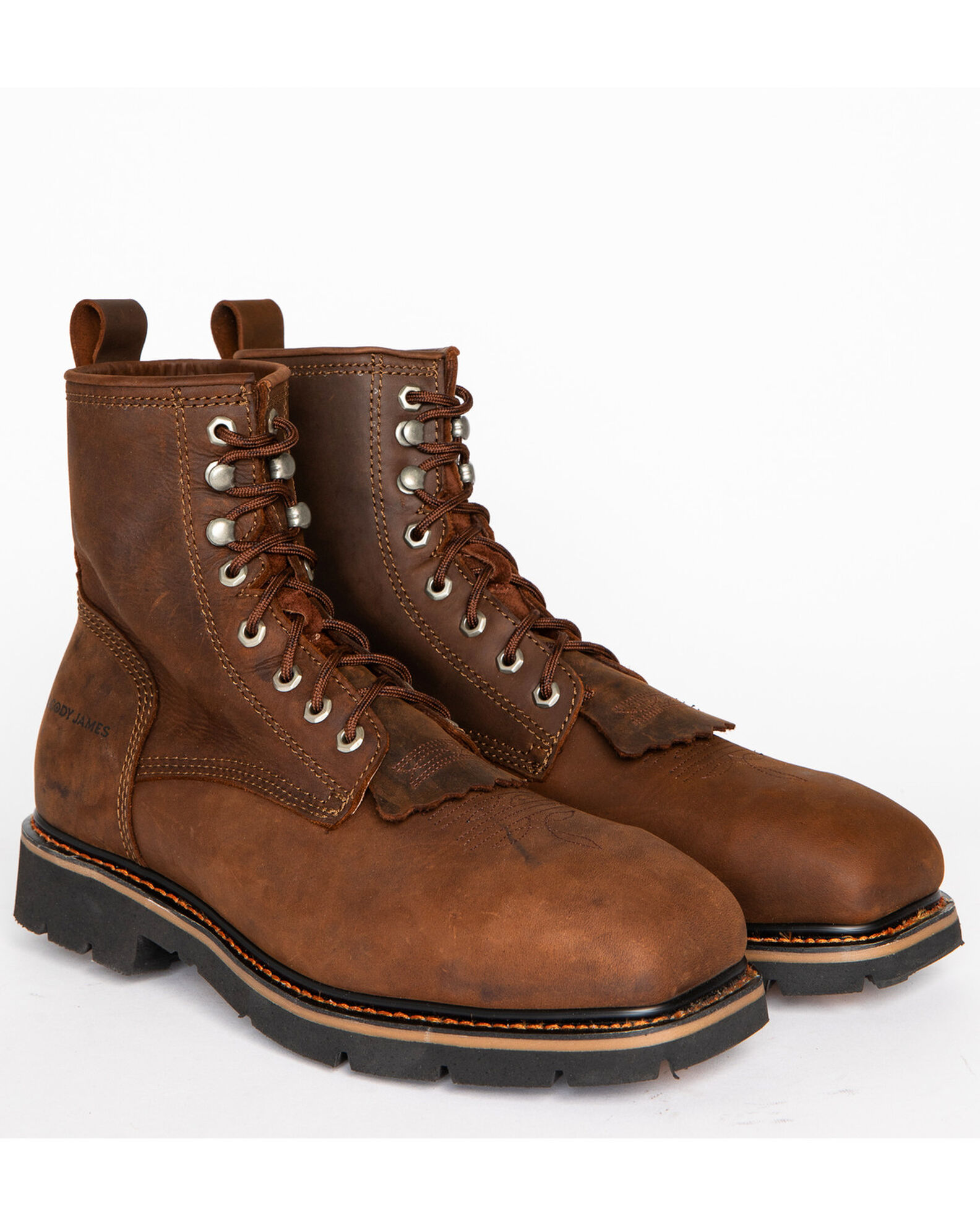 Cody James Men s Mustang Lace Up Composite Toe Work Boots