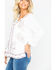 Image #6 - Idyllwind Women's Homegrown Lace-Up Tunic Top, Ivory, hi-res