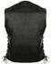 Image #2 - Milwaukee Leather Women's 6 Pocket Side Lace Concealed Carry Vest , Black, hi-res