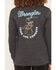 Image #4 - Wrangler Boys' Long Live Cowboys Long Sleeve Graphic T-Shirt, Navy, hi-res