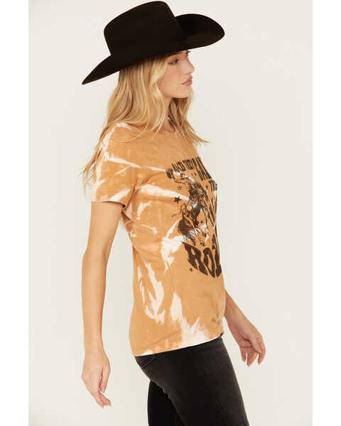 Image #2 - Bohemian Cowgirl Women's Call This Rodeo Bleached Short Sleeve Graphic Tee, Brown, hi-res