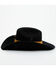 Image #3 - Idyllwind Women's Terranova Felt Cowboy Hat, Black, hi-res