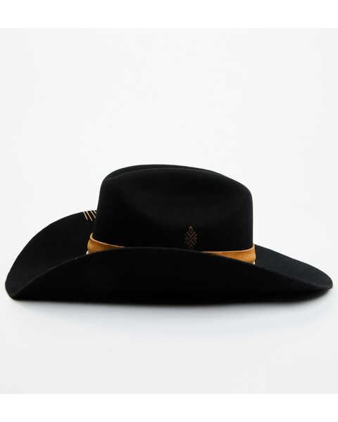 Image #3 - Idyllwind Women's Terranova Felt Cowboy Hat , Black, hi-res