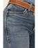 Image #2 - Wrangler Retro Women's Medium Wash High Rise Stretch Trouser Jeans , Medium Wash, hi-res