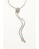 Image #1 - Shyanne Women's Southwestern Oval Bolo necklace, Silver, hi-res