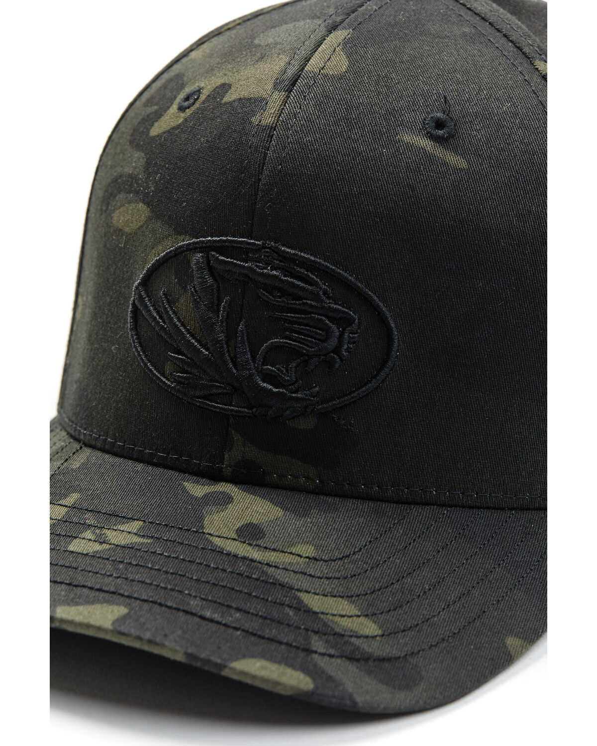 Image #2 - Hooey Men's University Of Missouri Camo Print Trucker Cap, Camouflage, hi-res
