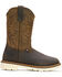 Image #2 - Thorogood Men's 11" USA Wellington Work Boots - Soft Toe, Brown, hi-res