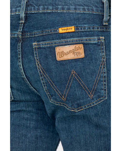 Wrangler Men's FR Advanced Comfort Slim Bootcut Work Jeans , Blue, hi-res