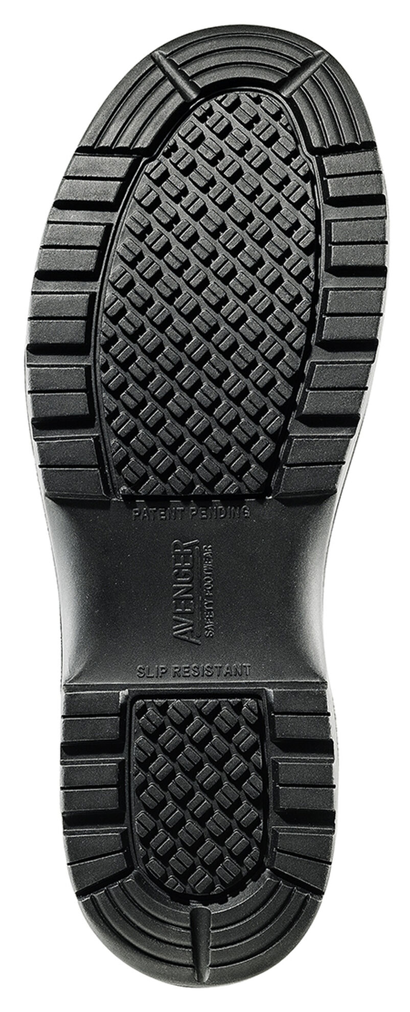 Image #2 - Avenger Men's Anti-Slip Uniform Work Boots - Composite Toe, Black, hi-res