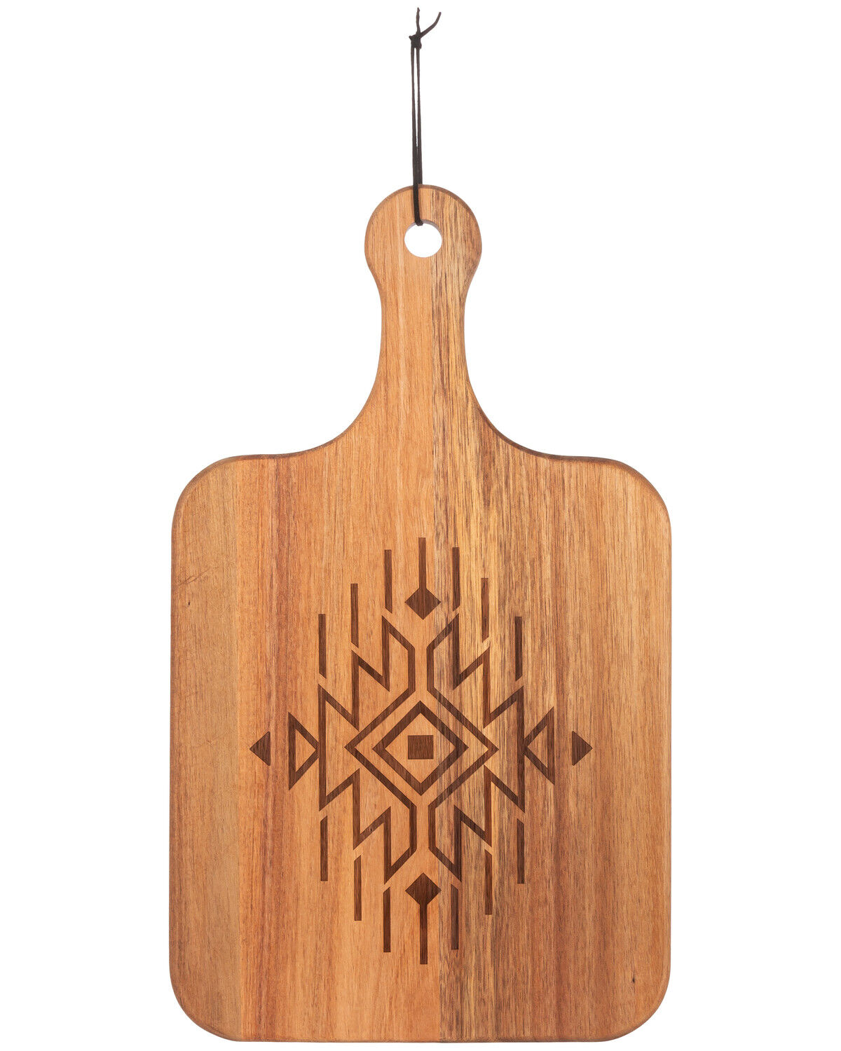 Image #1 - Gerson International Southwestern Print Cutting Board, Brown, hi-res