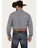 Image #4 - Cinch Men's Diamond Print Long Sleeve Button-Down Western Shirt, Multi, hi-res