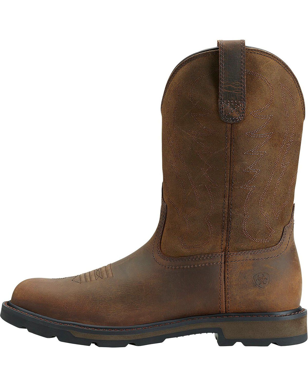 round toe work boots