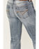Image #4 - Cody James Men's Light Wash Stampede Slim Straight Stretch Denim Jeans, Light Wash, hi-res