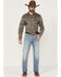 Image #1 - Blue Ranchwear Men's Banner Medium Wash Slim Bootcut Stretch Denim Jeans, Medium Wash, hi-res