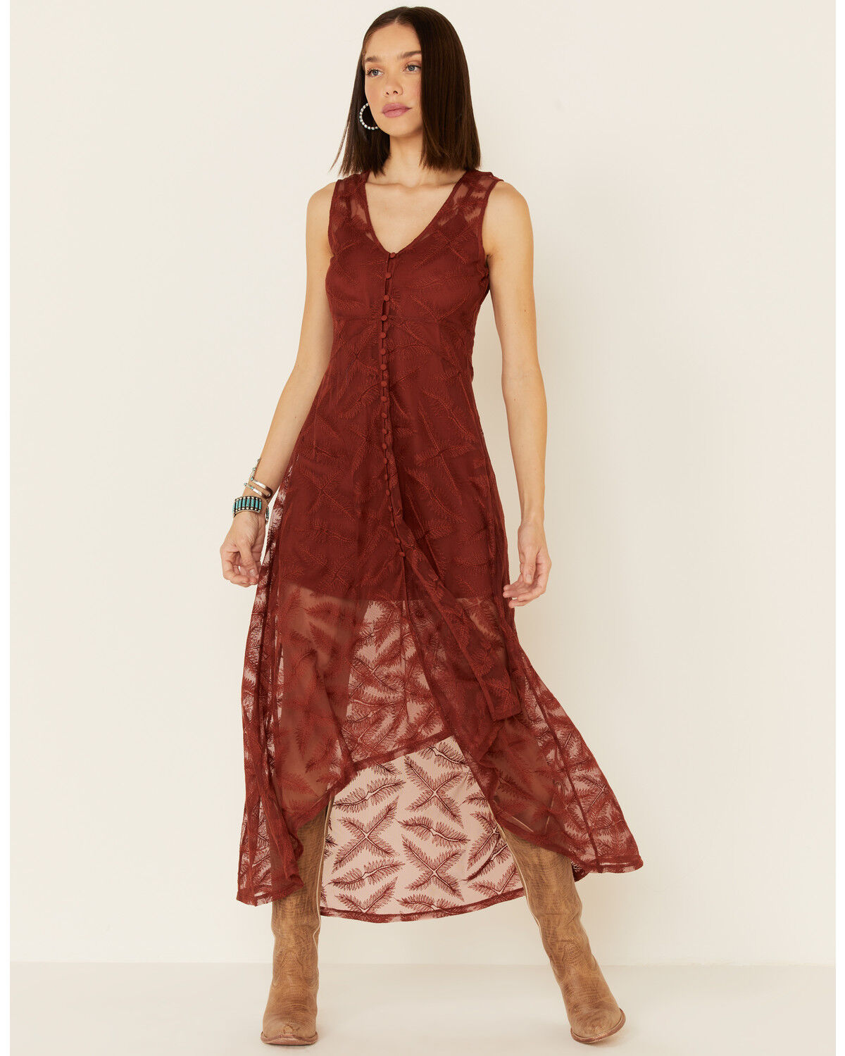 Image #1 - Shyanne Women's Lace Maxi Dress, , hi-res