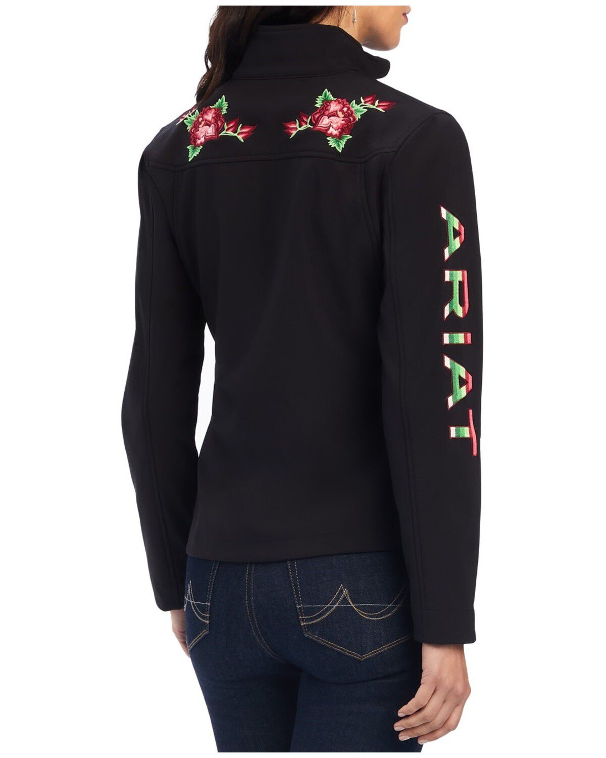 Image #1 - Ariat Women's Rosa Team Softshell Jacket - Plus, , hi-res