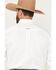 Image #4 - Ariat Men's Team Logo Solid Long Sleeve Button-Down Western Shirt, White, hi-res