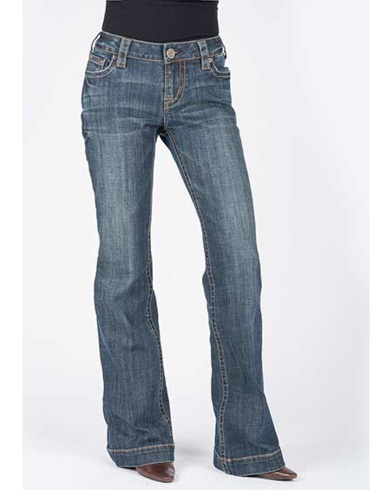 Stetson Women's Medium 214 Trouser Jeans, Indigo, hi-res