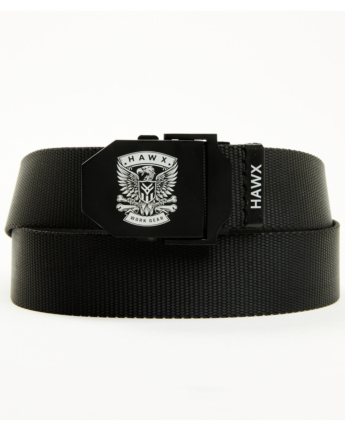 Image #1 - Hawx Men's Storm Webbed Work Belt, Black, hi-res