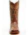 Image #4 - Corral Women's Embroidered Western Boots - Broad Square Toe, Tan, hi-res