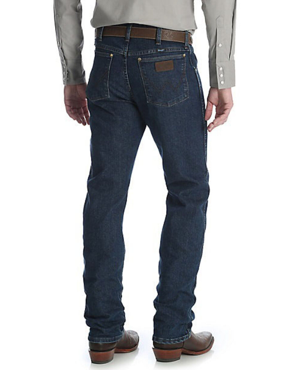 Image #1 - Wrangler Men's Midnight Rinse Premium Performance Cowboy Cut Jeans - Big & Tall, Indigo, hi-res