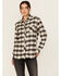 Image #1 - Idyllwind Women's Long Sleeve Snap Flannel Shirt, Black, hi-res
