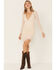 Image #1 - Free People Women's Pearl Lace Long Sleeve Mini Dress, , hi-res
