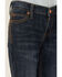 Image #4 - Wrangler Retro Girls' Denver Medium Wash Regular Fit Mid Rise Bootcut Jeans, Blue, hi-res