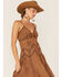 Image #3 - Scully Women's Long Spaghetti Strap Midi Dress, Copper, hi-res