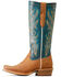 Image #2 - Ariat Women's Futurity Starlight Western Boots - Square Toe, Beige, hi-res