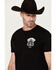 Image #3 - Cody James Men's Four Aces Short Sleeve Graphic T-Shirt , Black, hi-res