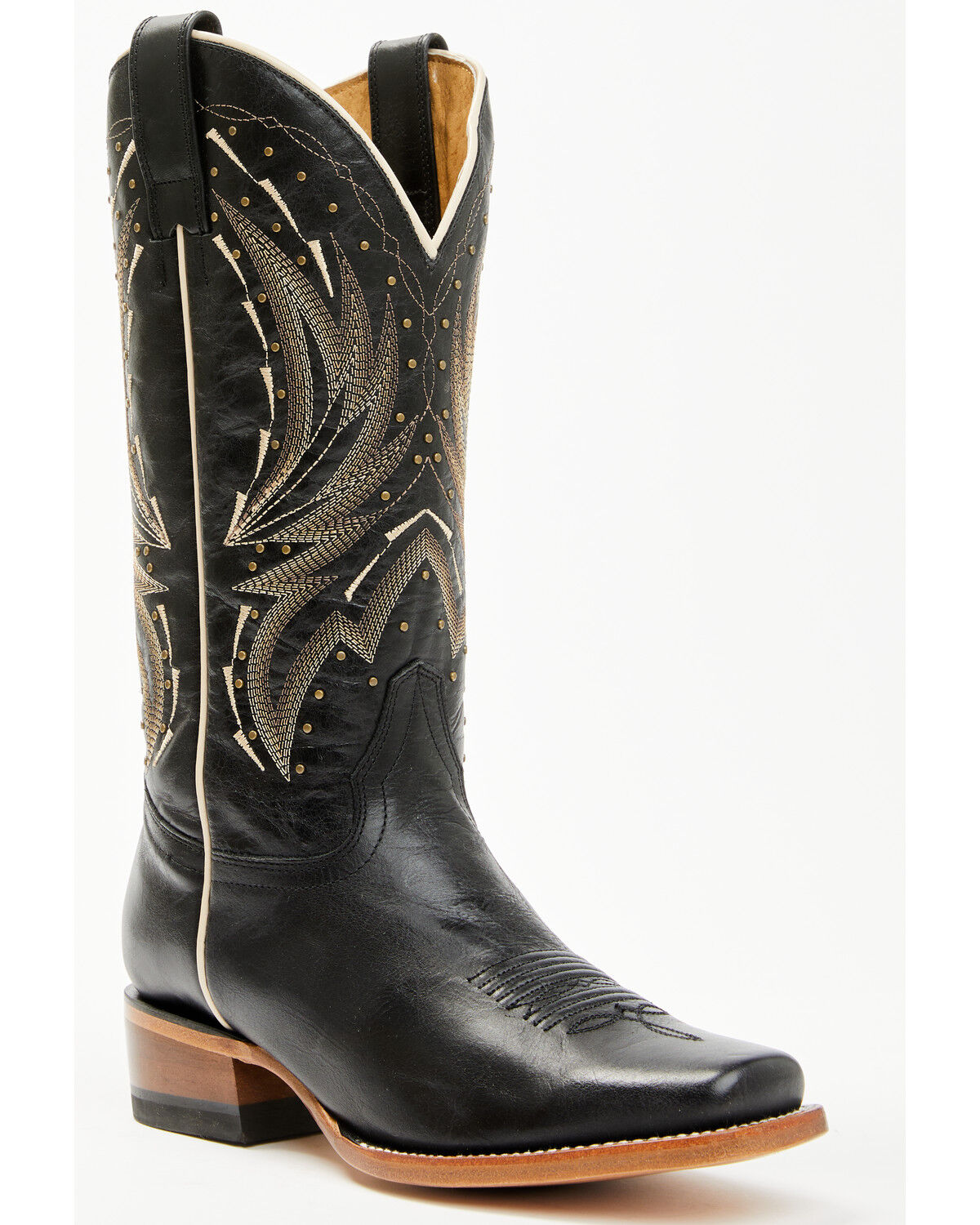 Image #1 - Shyanne Women's Astra Western Boots - Square Toe, Black, hi-res