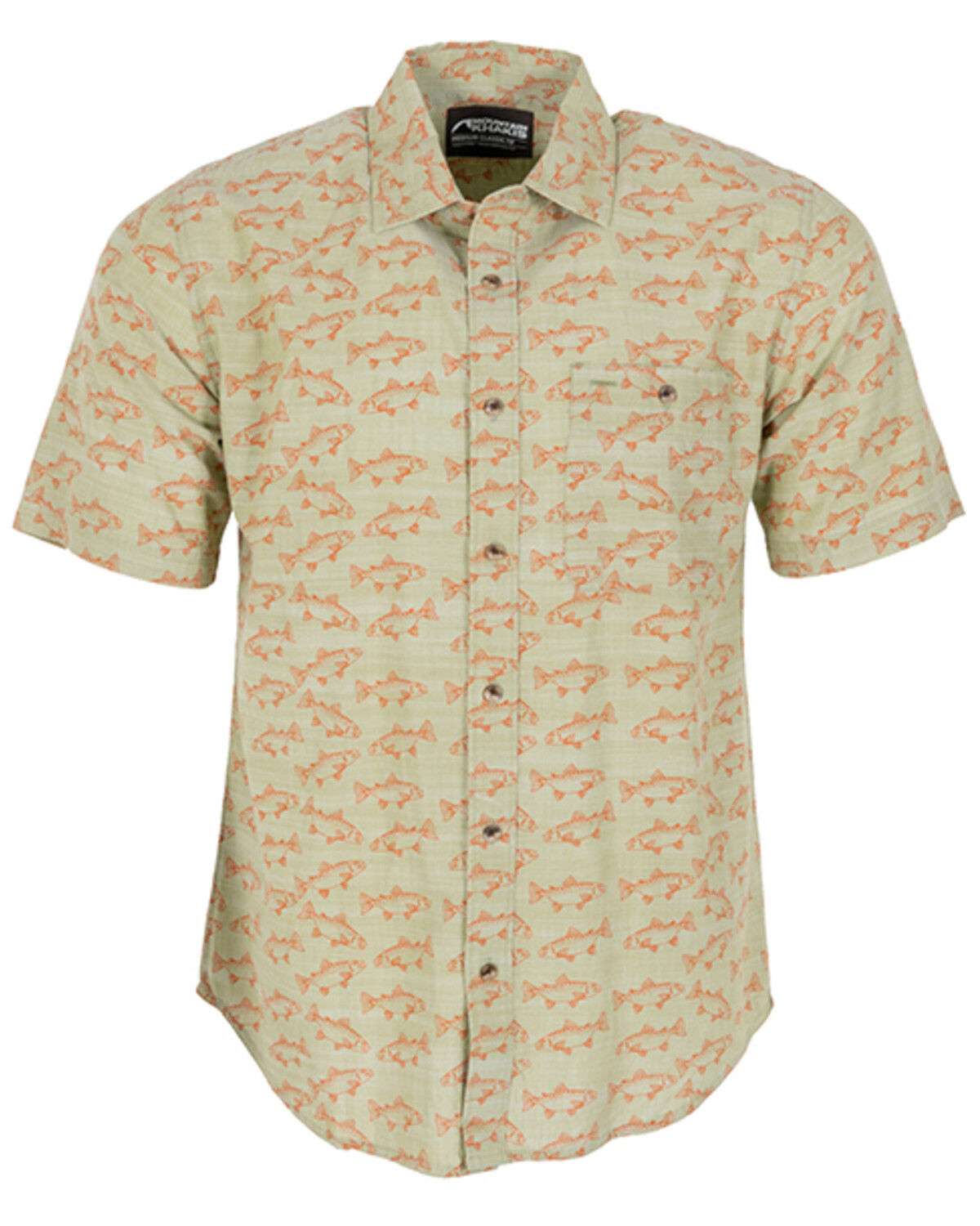 Image #1 - Mountain Khakis Men's Palmer Short Sleeve Woven Shirt, Khaki, hi-res