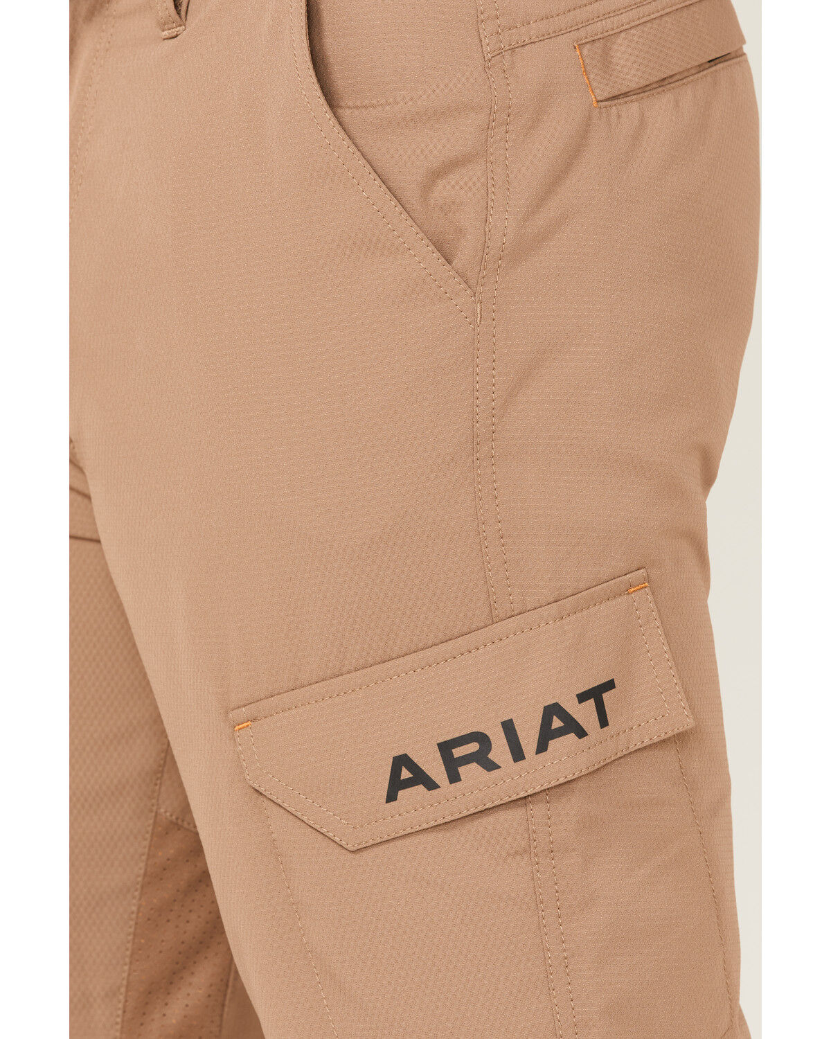 Image #2 - Ariat Men's M5 Work Flow Rebar Ultralight Straight Leg Work Pants, Beige/khaki, hi-res