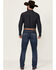 Image #3 - Wrangler 20X Men's Warren Medium Wash Slim Straight Stretch Denim Jeans, Medium Wash, hi-res