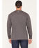 Image #4 - Carhartt Men's FR Loose Fit Midweight Logo Long Sleeve Graphic Work Shirt, Charcoal, hi-res
