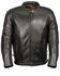 Image #1 - Milwaukee Leather Men's Lace Side Vented Scooter Jacket, Black, hi-res