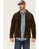 Moonshine Spirit Men's Cromwell Suede Zip-Front Jacket , Brown, hi-res