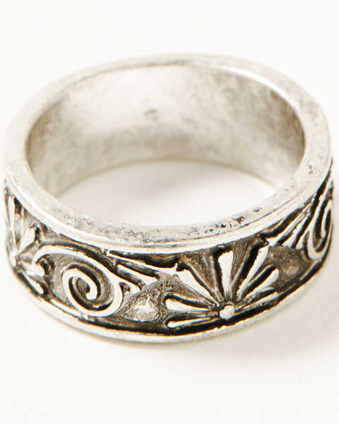 Image #3 - Shyanne Women's Luna Bella Ring Set - 5 Piece, Silver, hi-res