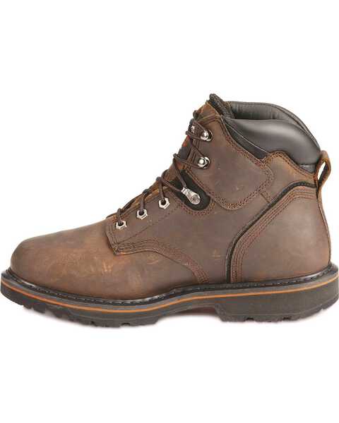 Image #3 - Timberland Pro Men's Pit Boss 6" Lace-Up Work Boots - Soft Toe, Brown, hi-res