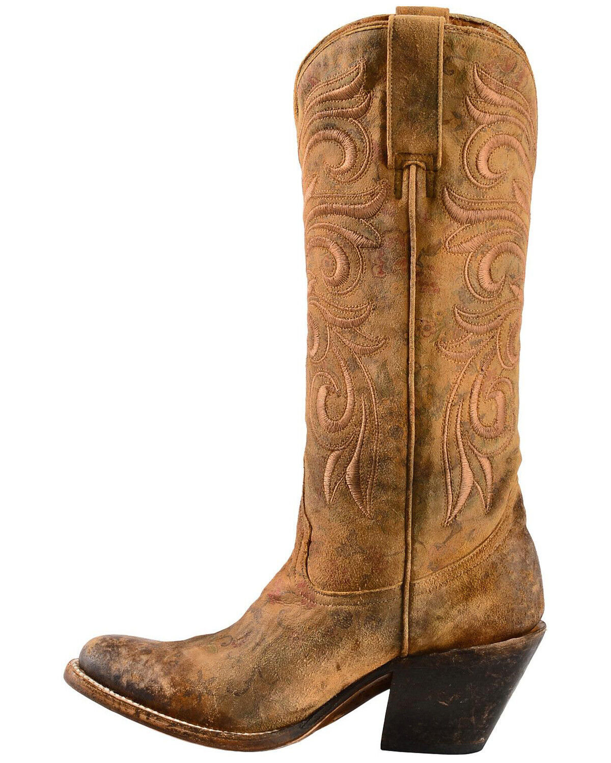 Image #3 - Lucchese Women's Handmade 1883 Laurelie Western Boots - Round Toe, Brown, hi-res